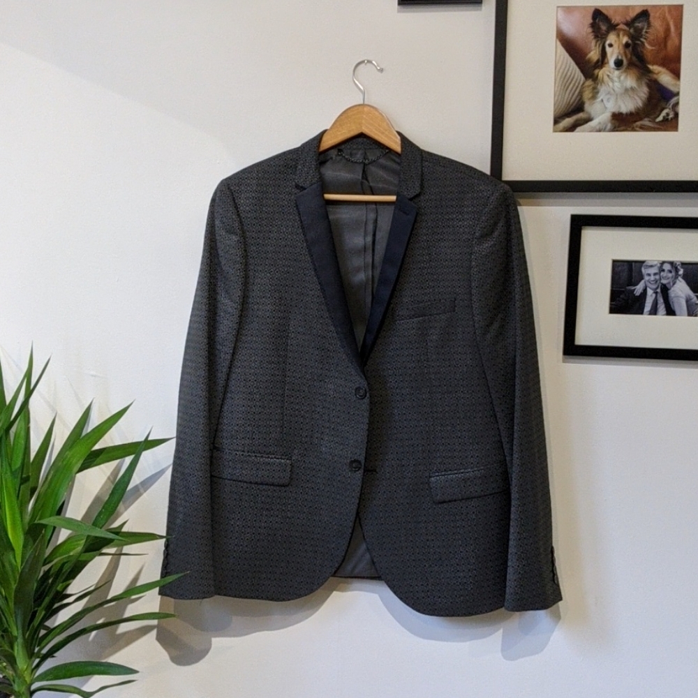 Topman Premium Tuxedo Style Blazer - 44